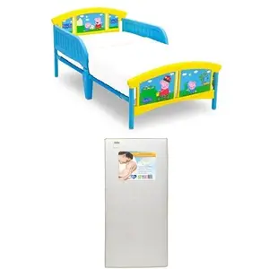 Delta Children BB87131PG-1171 - Peppa Pig Plastic Toddler Bed by Delta Children