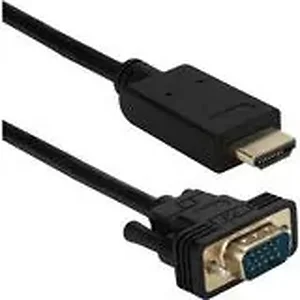 Qvs XHDV-06 - 6FT HDMI to VGA Video Converter Cable with Audio