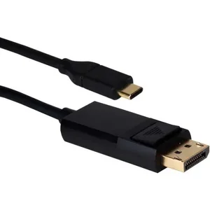 Qvs USBCDP-10 - 10FT USB-C to DisplayPort Ultra HD Video Cable