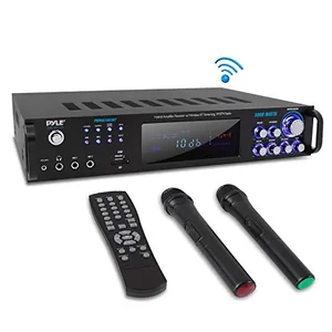 Pyle PWMA1003BT - BT Home Wireless Amplifier Receiver with Microphone System