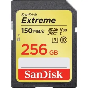 Retail Flash SDSDXV5-256G-ANCIN - 256G EXTREME SD 150/70MB/S RW