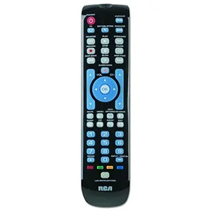 Voxx RCRN04GR - RCA 4-Device Universal Remote with Green Backlit Keypad