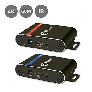 Siig CE-H22N15-S1 - 4K HDMI Extender Over Single CAT5E/6 with IR - 60M