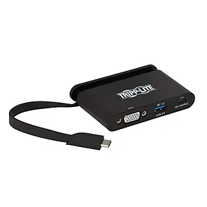 Tripp Lite U444-T6N-VUBC - 100W USB C Hub with VGA and USB-A Ports