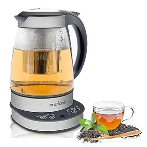 Pyle PKTM15 - 2-in-1 Electric Glass Kettle & Tea Maker