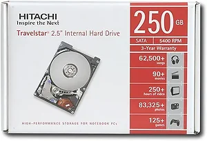 Ricoh / Fujitsu HTS541040G9SA00 - 40GB 2.5" SATA Hard Drive - 5400 RPM, 8MB Cache