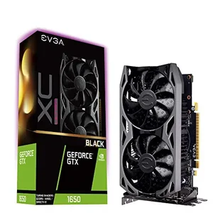 Evga 04G-P4-1155-KR - GeForce GTX 1650 XC Ultra Black Edition