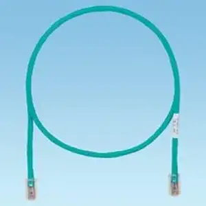 Panduit UTPCH15GRY - TX5e Green CAT 5e Snagless Patch Cable - 15 ft
