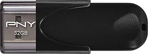Pny Technologies P-FD32GATT4-GE - 32GB BLACK USB FLASH DRIVE 2.0