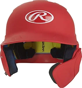 Rawlings MACHEXTR-S7-SR - Mach EXT Batting Helmet - Scarlet - Right Handed