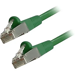 ‎comprehensive Cable CAT6STP-100GRN - 100FT Cat6 Snagless Shielded Ethernet Cable - Green
