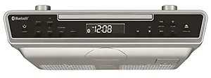 Sylvania SKCR2713 - Under-Cabinet Bluetooth CD Clock Radio with Remote