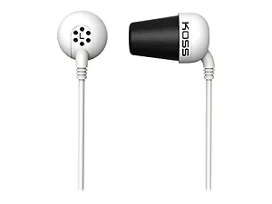 Koss PLUG W - (R) 185331 Plug In-Ear Earbuds (White)