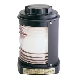 Perko 1128A00BLK - Masthead Light - Black Plastic, White Lens