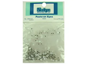 Bulk Buys CN148 - Mini 4mm Craft Googly Eyes - Package of 144
