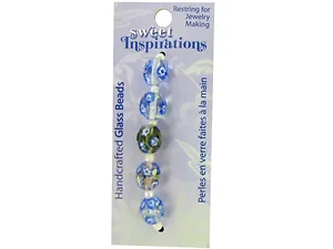 Bulk Buys CN132 - Monet's Garden Inspired Decorative Glass Beads