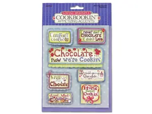 Bulk Buys CN172 - Loving Spoonful Cookbook Accents Set for Crafting
