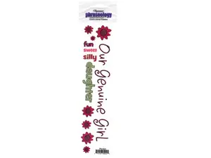 Bulk Buys CN838 - Our Girl Creative Rub-On Transfer Sheet with Applicator