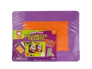 Bulk Buys CH161 - Spooky Foam Halloween Frames & Stickers Craft Kit