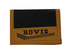 Bulk Buys JJ050 - Men's Crocodile-Patterned Billfold Wallet