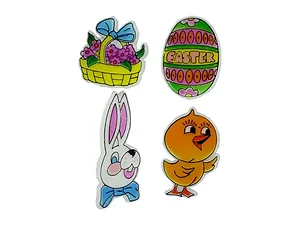 Bulk Buys JJ559 - Assorted Easter Pins for Kids - Fun Designs