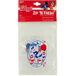 Bulk Buys HW889 - Kellogg's Fun Character Sandwich & Snack Bags Set