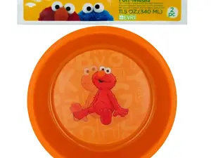 Bulk Buys HW983 - Sesame Street Fun-Meals Color-Changing Bowls Set