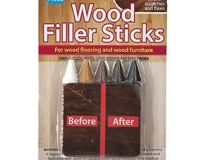 Bulk Buys HX119 - 5-Piece Furniture Repair Kit with Color Matching Sticks