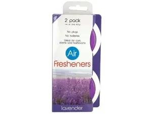 Bulk Buys HX171 - 2-Piece Assorted Gel Disc Air Fresheners Set
