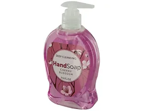 Bulk Buys HX177 - Cherry Blossom Cleansing Hand Soap with Pump