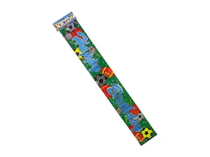Carnival Party Favors PB203 - Colorful Sports Theme Birthday Banner for Kids