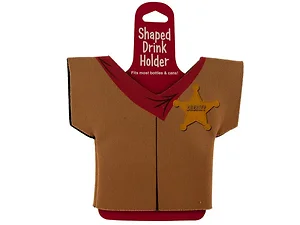 Bulk Buys PA777 - Insulated Western Shirt Drink Holder Koozie