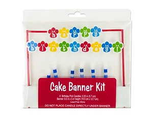 Bulk Buys PA805 - Paw-ty Time Birthday Cake Decoration Banner Kit