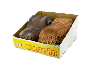 Bulk Buys PA816 - Assorted Kids Dinosaur Hats - Fun Party Display