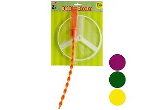Bulk Buys PA820 - Glow-in-the-Dark Disc Shooter Party Fun Set