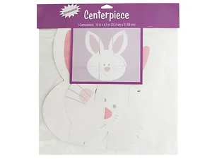 Bulk Buys PA889 - Easter Bunny Themed Table Centerpiece Decoration