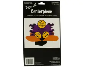Bulk Buys PA961 - Colorful Halloween Bats Table Centerpiece Decoration