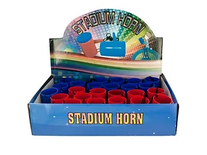 Bulk Buys PB338 - Colorful Mini Stadium Horns for Games & Events