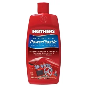 Mothers Polish 91058 - Mothers Marine PowerPlastic Polish - 8oz