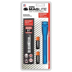 Maglite RA32687 - Mini Blue LED Flashlight - 97 Lumens Power