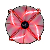 AeroCool-SILENT MASTER 200MM RED LED FAN