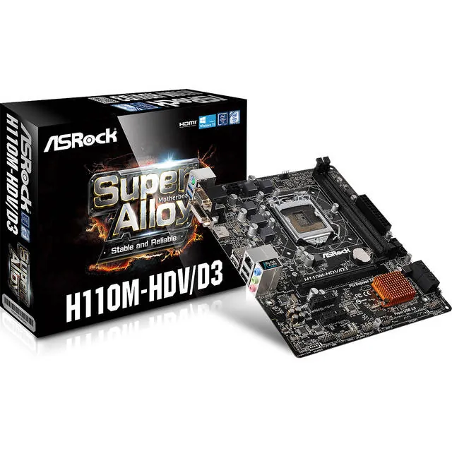 ASRock-H110MHDVD3