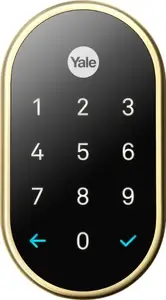 Nest Labs NES-RB-YRD540-WV-605 - Nest x Yale Smart Lock with Connect - Brass Finish