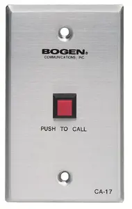 Bogen BG-CA17 - Momentary Call-In Switch for Control Systems