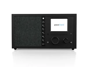Grace Digital GDI-WHA6021 - Mondo+ Internet Radio with Chromecast - Classic Black