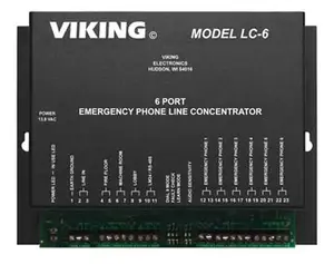 Viking Electronics VK-LC-6 - Viking VK-LC-6 6-Port Emergency Line Concentrator