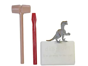 Bulk Buys DD309 - Wild Republic Fossil Find Velociraptor Excavation Set