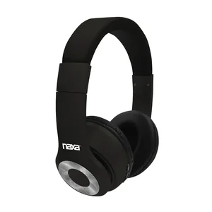 Naxa Electronics NE965BLACK - Naxa Bluetooth Wireless Headphones with Comfortable Ear Cups