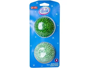 Bulk Buys HF222 - liv-it clean! Sparkling Scourers - Assorted Colors (2 Pack)