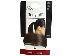 Bulk Buys KA675 - Mia Beauty Light Brown Ponytail Wrap - Effortless Style